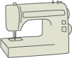 Serger sewing machine definition