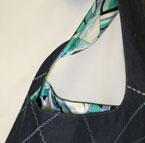 Machine embroidered bag - Teens